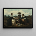 Le Récit Personnages en costume Louis XIII - Gustave François Morin — gerahmtes Bild an der Wand