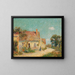 Chaumière en Normandie - Gustave Loiseau — gerahmtes Bild an der Wand