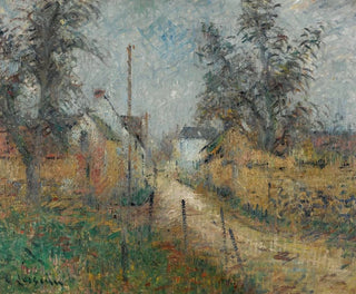 Ferme en Normandie - Gustave Loiseau — Ansicht des Kunstwerks