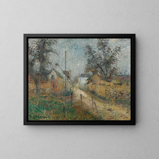 Ferme en Normandie - Gustave Loiseau — gerahmtes Bild an der Wand