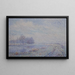 Gelée blanche - Gustave Loiseau — gerahmtes Bild an der Wand