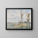 La Loire à Trentemoult - Gustave Loiseau — gerahmtes Bild an der Wand