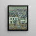 La pluie à Pont - Aven - Gustave Loiseau — gerahmtes Bild an der Wand