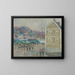 Der Bassin Berrigny in Fécamp - Gustave Loiseau — gerahmtes Bild an der Wand