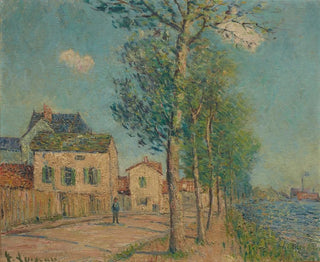 Der Weg am Flussufer - Gustave Loiseau — Ansicht des Kunstwerks