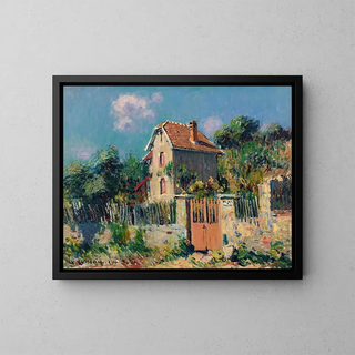Gustave Loiseau - Maison  La Grille Rose Environs De Pontoise.webp