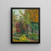 Haus auf dem Land - Gustave Loiseau — gerahmtes Bild an der Wand