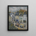 Marché à Pont - Aven - Gustave Loiseau — gerahmtes Bild an der Wand