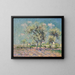 Landschaft - Gustave Loiseau — gerahmtes Bild an der Wand