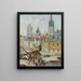 Rue de l'Épicerie, Rouen - Gustave Loiseau — gerahmtes Bild an der Wand