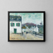Rue de Pont-Aven - Gustave Loiseau — gerahmtes Bild an der Wand
