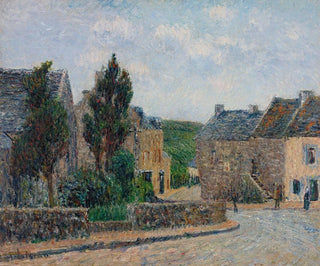 Rue Saint-Lunaire - Gustave Loiseau — Ansicht des Kunstwerks