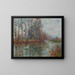 Tournant de rivière à l'heure - Gustave Loiseau — gerahmtes Bild an der Wand