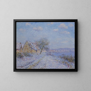 Gustave Loiseau - TournedossurSeine neige givre soleil.webp