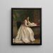 Ein Moment der Ablenkung - Gustave Léonard de Jonghe — gerahmtes Bild an der Wand