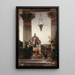 Der König David - Gustave Moreau — gerahmtes Bild an der Wand