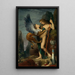 Ödipus und die Sphinx - Gustave Moreau — gerahmtes Bild an der Wand