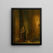 Salomé an der Gefängniswand - Gustave Moreau — gerahmtes Bild an der Wand