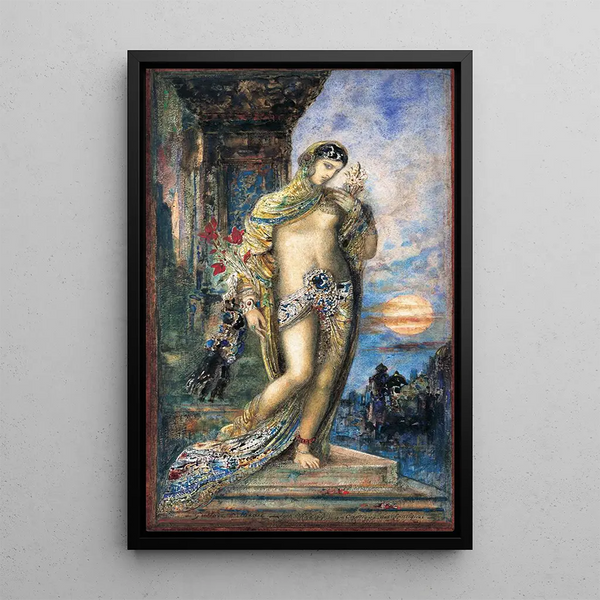 Das Hohelied Salomos - Gustave Moreau — gerahmtes Bild an der Wand