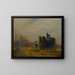 Der Wagen - Gustave Moreau — gerahmtes Bild an der Wand