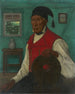 Bauern aus Elsass mit rotem Weste - Gustave Stoskopf — Ansicht des Kunstwerks