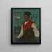 Bauern aus Elsass mit rotem Weste - Gustave Stoskopf — gerahmtes Bild an der Wand