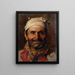 Portrait - Gustavo Pisani — gerahmtes Bild an der Wand