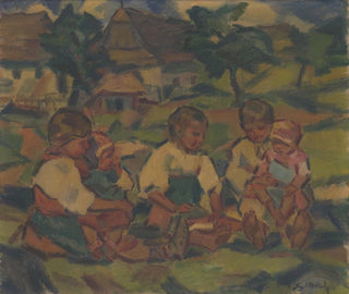 Kinder im Sonnenlicht - Gustav Mahler — Ansicht des Kunstwerks