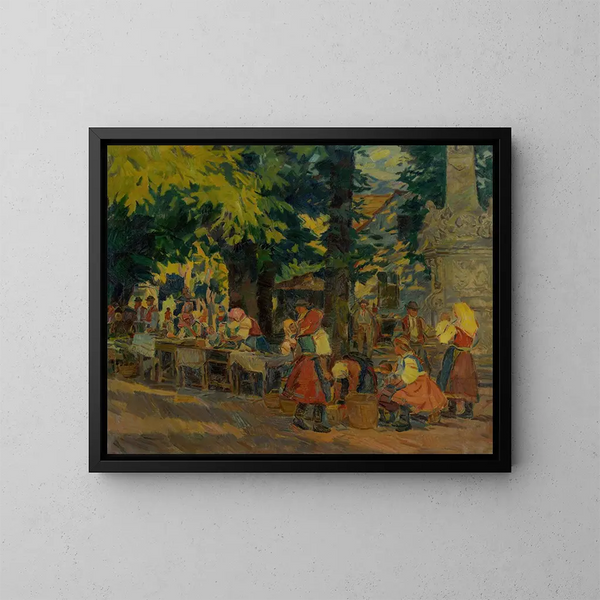 Fête à Marianka - Gustav Mahler — gerahmtes Bild an der Wand