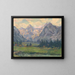 der Tatras - Gustav Mahler — gerahmtes Bild an der Wand
