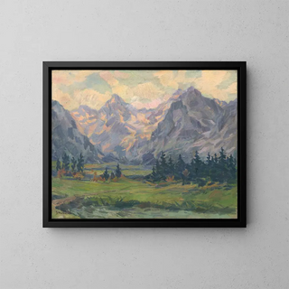 der Tatras - Gustav Mahler — gerahmtes Bild an der Wand