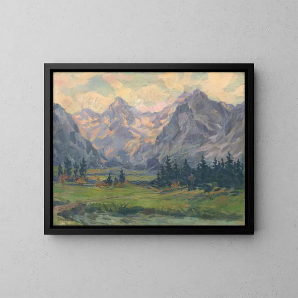 der Tatras - Gustav Mahler — gerahmtes Bild an der Wand