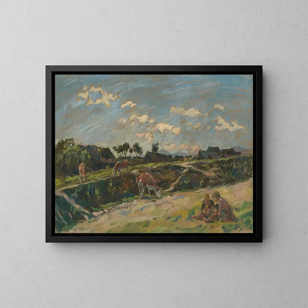 Motiv von Vec - Gustav Mahler — gerahmtes Bild an der Wand
