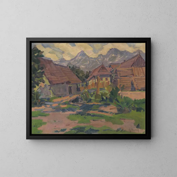 Partie de Menguoviec - Gustav Mahler — gerahmtes Bild an der Wand