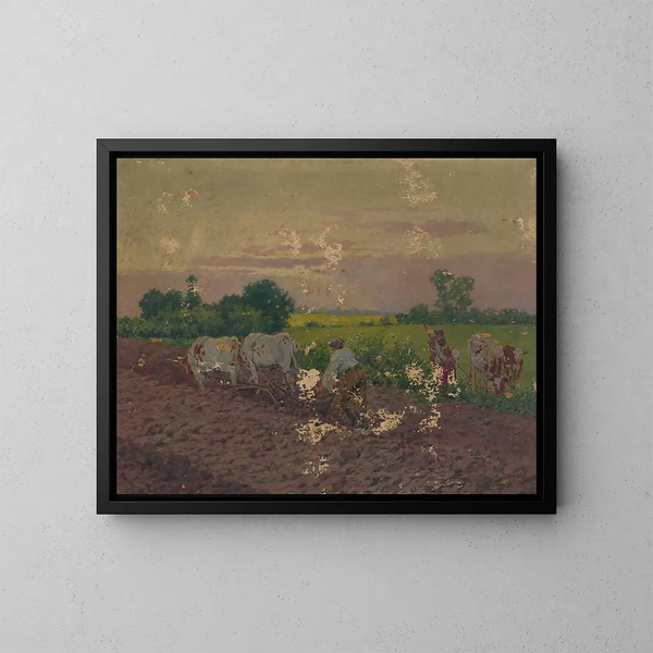 Labourage - Gustav Mahler — gerahmtes Bild an der Wand