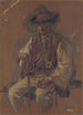 Portrait eines Mannes im Trachtenkostüm - Gustav Mahler — Ansicht des Kunstwerks