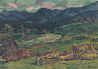 Gustv Mall - Resting in the Pasture.webp