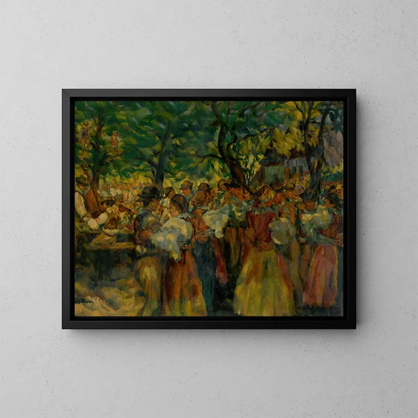 Feier der Slowakei - Gustav Mahler — gerahmtes Bild an der Wand