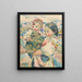 Zwei Schwestern - Gustav Mahler — gerahmtes Bild an der Wand