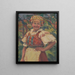 Un dans une coupe - Gustav Mahler — gerahmtes Bild an der Wand