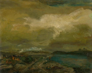 Landschaft unter dem Sturm - Gusztáv Magyar Mannheimer — Ansicht des Kunstwerks