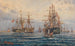 L'empereur François-Joseph Ier an Bord des Panzerschiffs Archiduc Albrecht - György Greguss — Ansicht des Kunstwerks