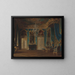 Projekt für einen Raum für den König Ludwig II. von Bayern 1854-1886 - Gyula Benczúr — gerahmtes Bild an der Wand