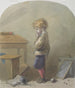 L'ombre sur le mur - Hablot Knight Browne — Ansicht des Kunstwerks