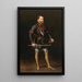 Portrait de Philippe II d'Espagne 1527-1598 - Peintre de la Cour des Habsbourg — gerahmtes Bild an der Wand