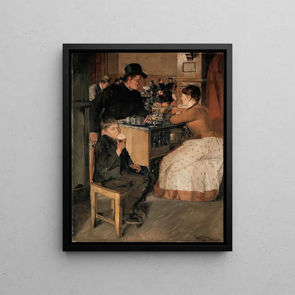 Halfdan Strm - From the Restaurant in the Labour Society in Torvgaten.webp