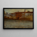 Le long du bord de l'eau - Hamilton Easter Field — gerahmtes Bild an der Wand