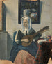 Frau, die Cistre spielt - Han van Meegeren — Ansicht des Kunstwerks