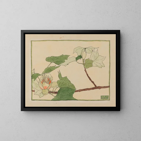 Tulipier - Hannah Borger Overbeck — gerahmtes Bild an der Wand