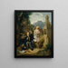 Der blinde Geiger - Hanns Gasser — gerahmtes Bild an der Wand